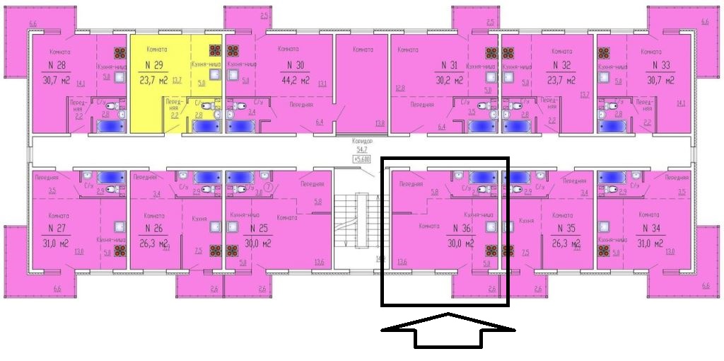 Жилой комплекс Радоград (Солнечный Град) Воскресенский район поселок Ворщиково планировки квартир