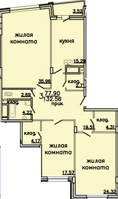 жилой комплекс Ильинский Раменский район планировки квартир в готовом доме