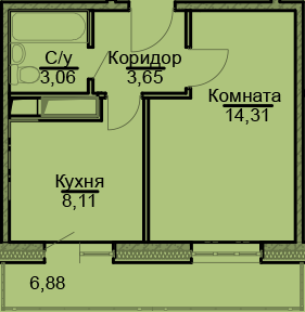 Жилой комплекс Быково Эко-квадрат Раменский район Подмосковье планировки квартир