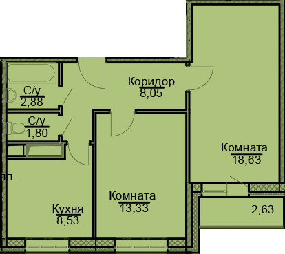 Жилой комплекс Быково Эко-квадрат Раменский район Подмосковье планировки квартир