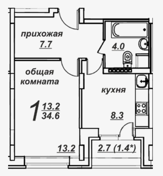 ЖК Рябиновые Аллеи планировки
