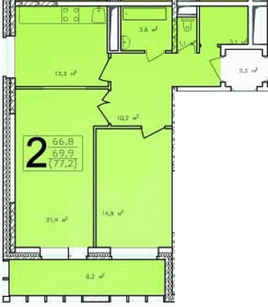жилой комплекс флагман раменское планировки квартир