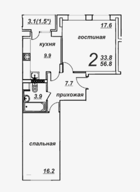 ЖК Рябиновые Аллеи планировки