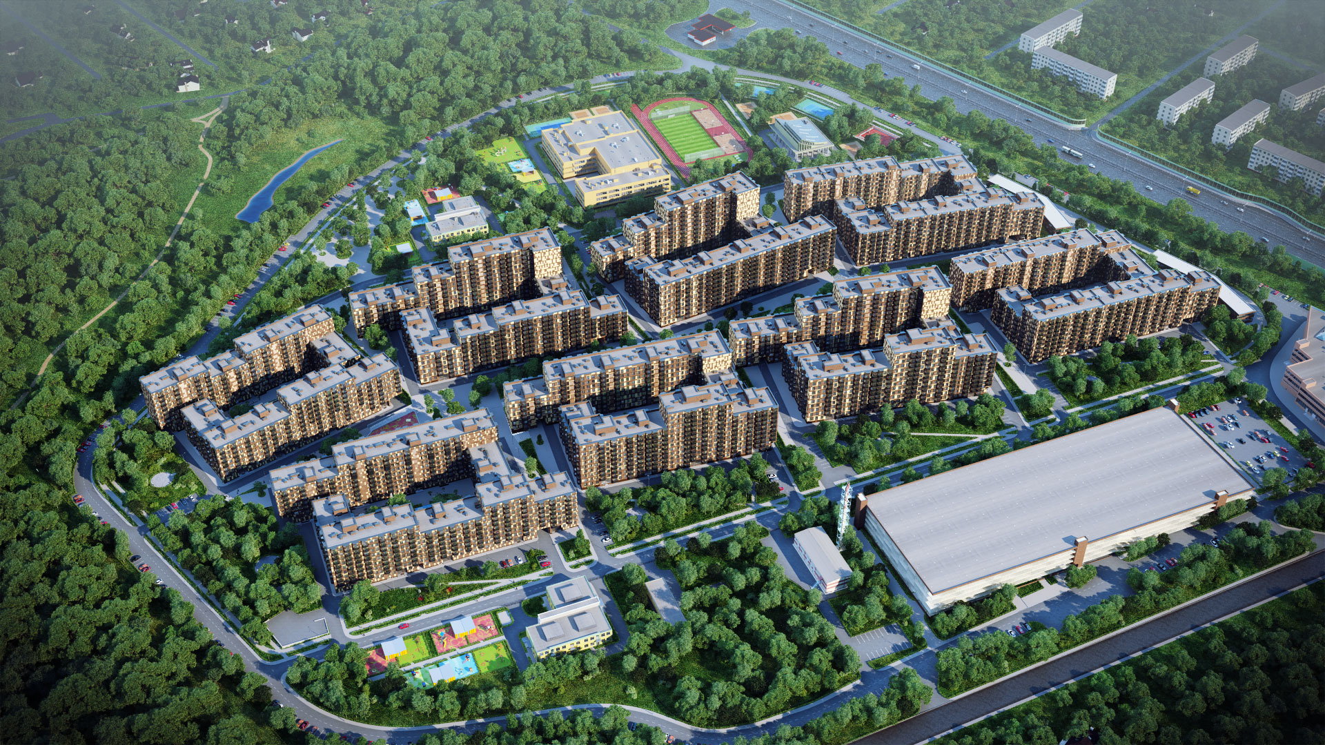 Жилой комплекс Весна Новая Москва