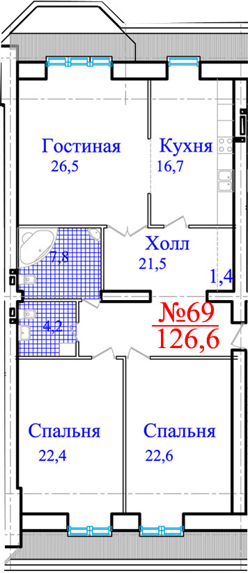 Жилой комплекс Берег в Химкинском городском округе планировки квартир