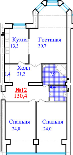 Жилой комплекс Берег в Химкинском городском округе планировки квартир