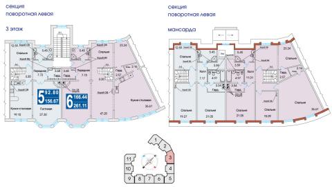 Жилой комплекс Сосновый бор город Королев Московская область планировки квартир