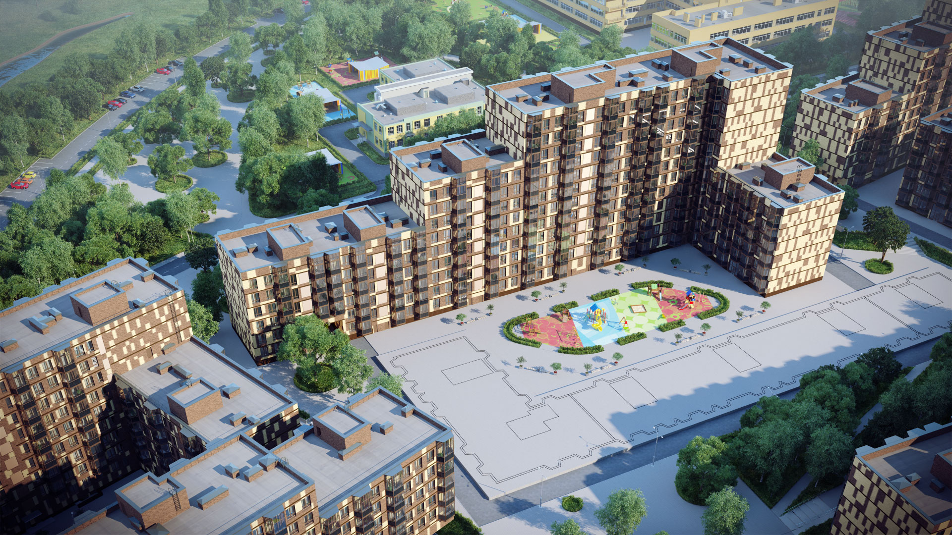 Жилой комплекс Весна Новая Москва