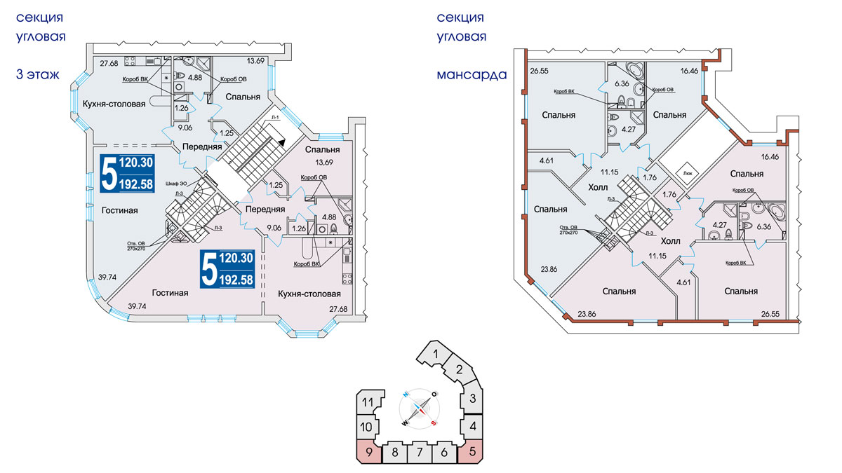 Жилой комплекс Сосновый бор город Королев Московская область планировки квартир