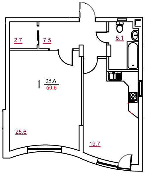 планировки квартир жк петрово-дальнее московская область