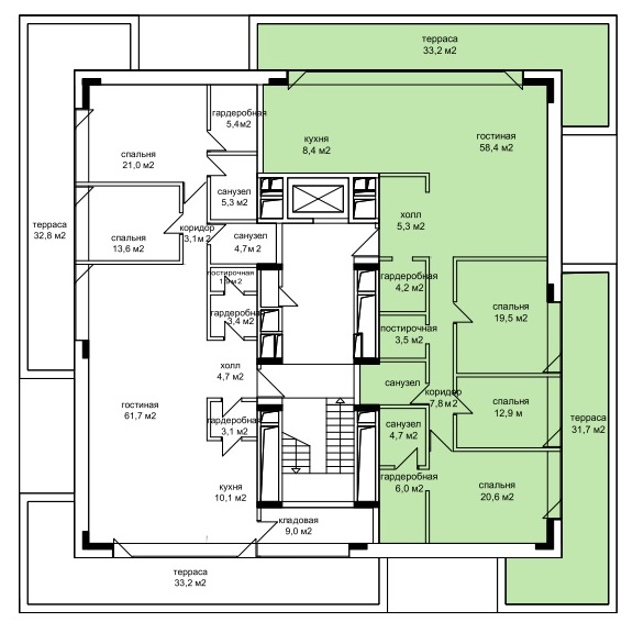 Жилой комплекс Рублево Парк планировки квартир