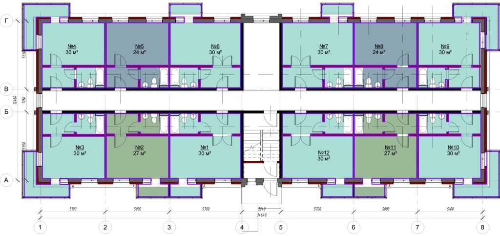 Жилой комплекс Радоград (Солнечный Град) Воскресенский район поселок Ворщиково планировки квартир