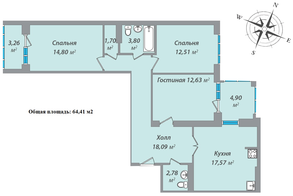 Жилой комплекс Павловский квартал Новорижское шоссе Московская область планировки квартир