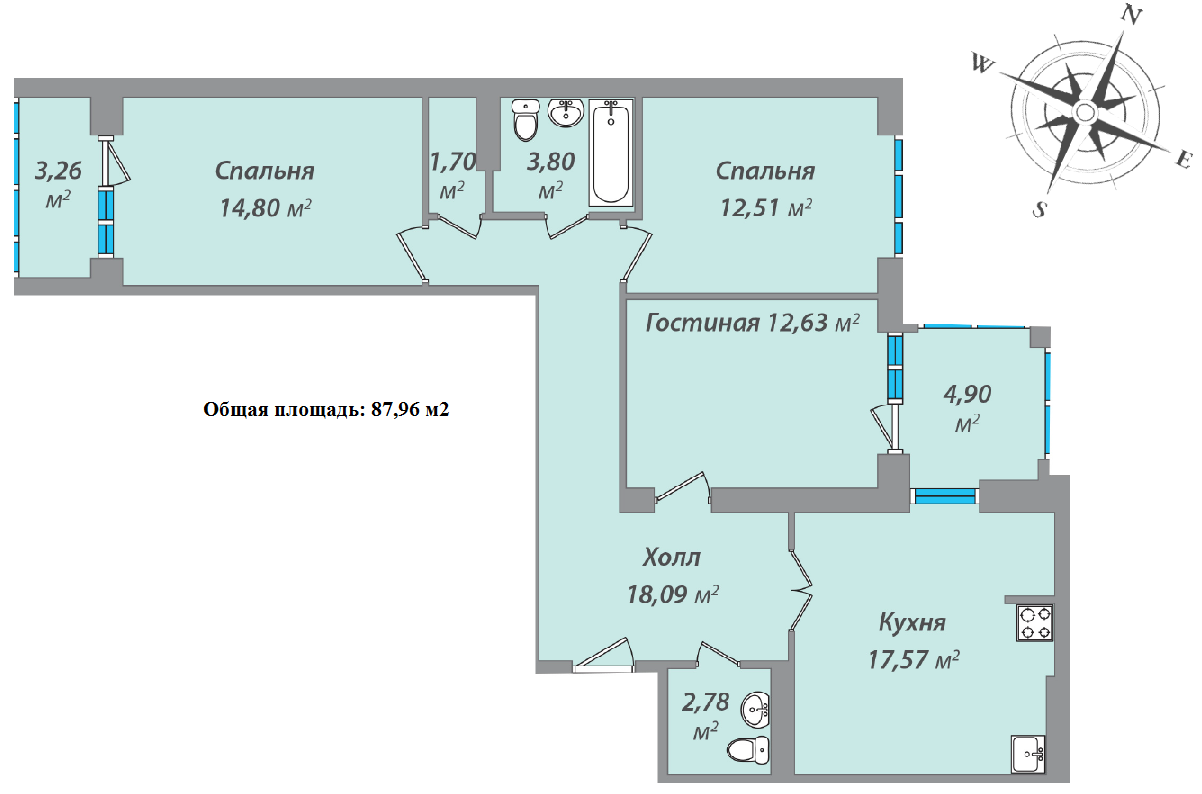 Жилой комплекс Павловский квартал Новорижское шоссе Московская область планировки квартир