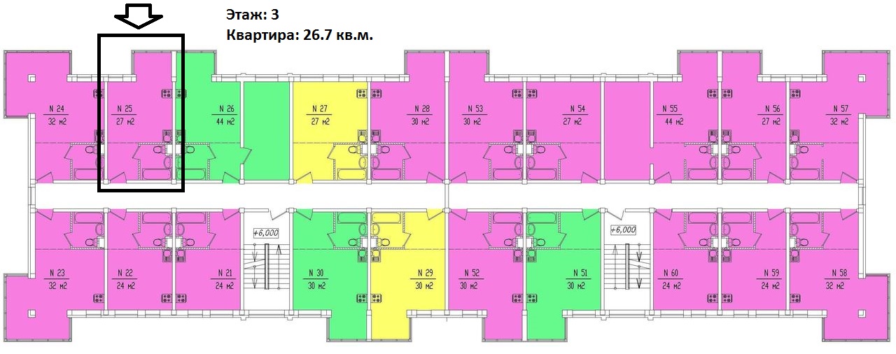 Жилой комплекс Радоград (Солнечный Град) Воскресенский район поселок Ворщиково планировки квартир